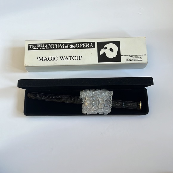 The Phantom Of The Opera Magic Watch / 1986 / Very Rare / New - Picture 4 of 10